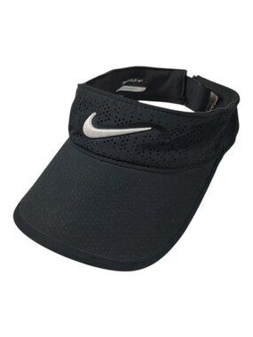 Nike Golf Black Mesh Adjustable Visor